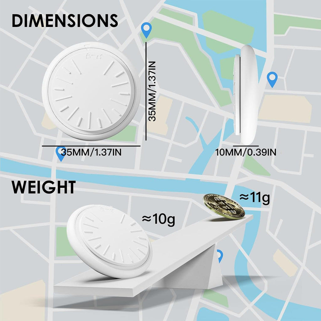 GPS Tracker for Vehicles - Hidden Tracking Devices for Cars, GPS Tracker No Monthly Fee, Car Tracker Device with Real-Time Location, Compact Tracker Device, Work with Ios and Android 2 Pack