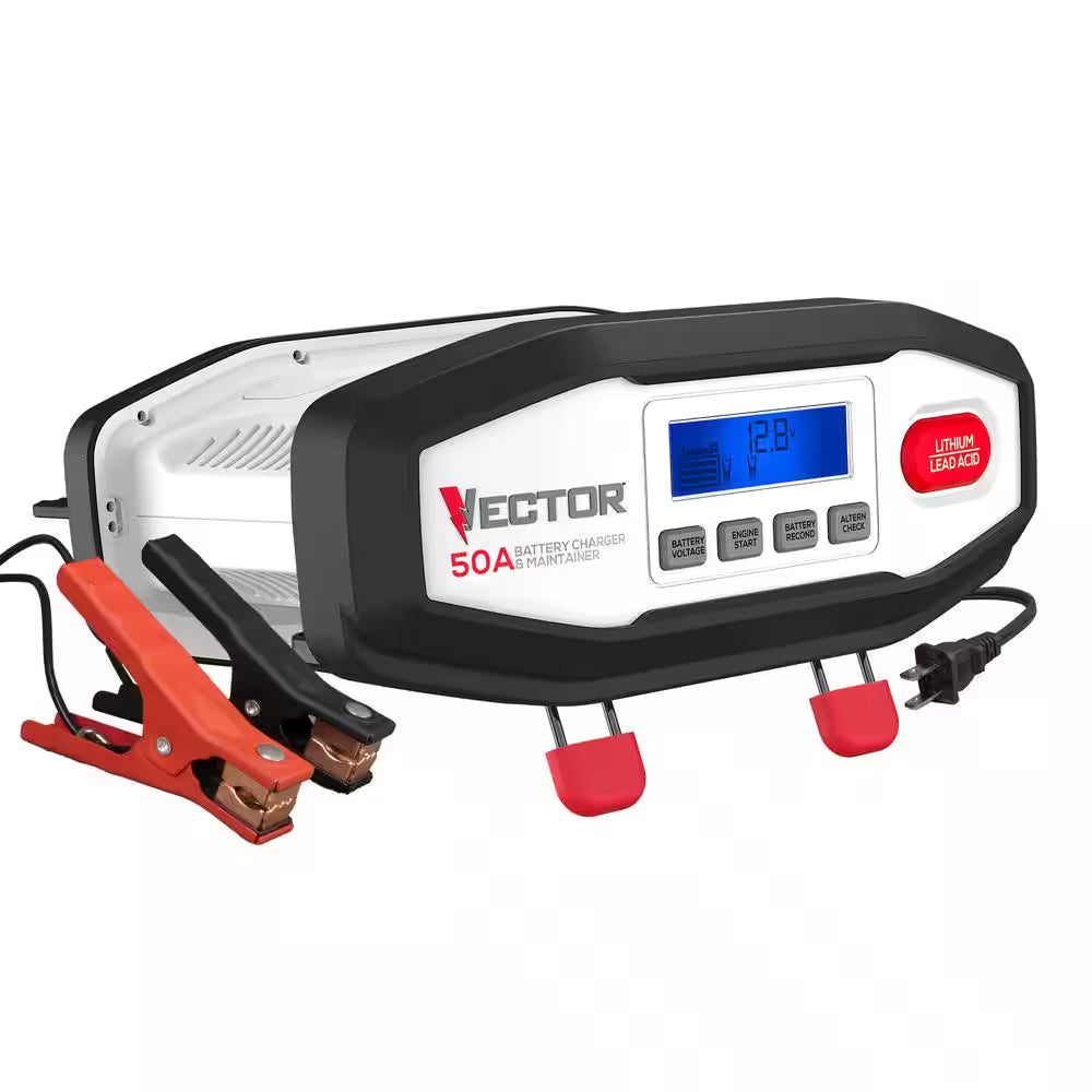 50-Amp Car Battery Charger/ Car Battery Maintainer
