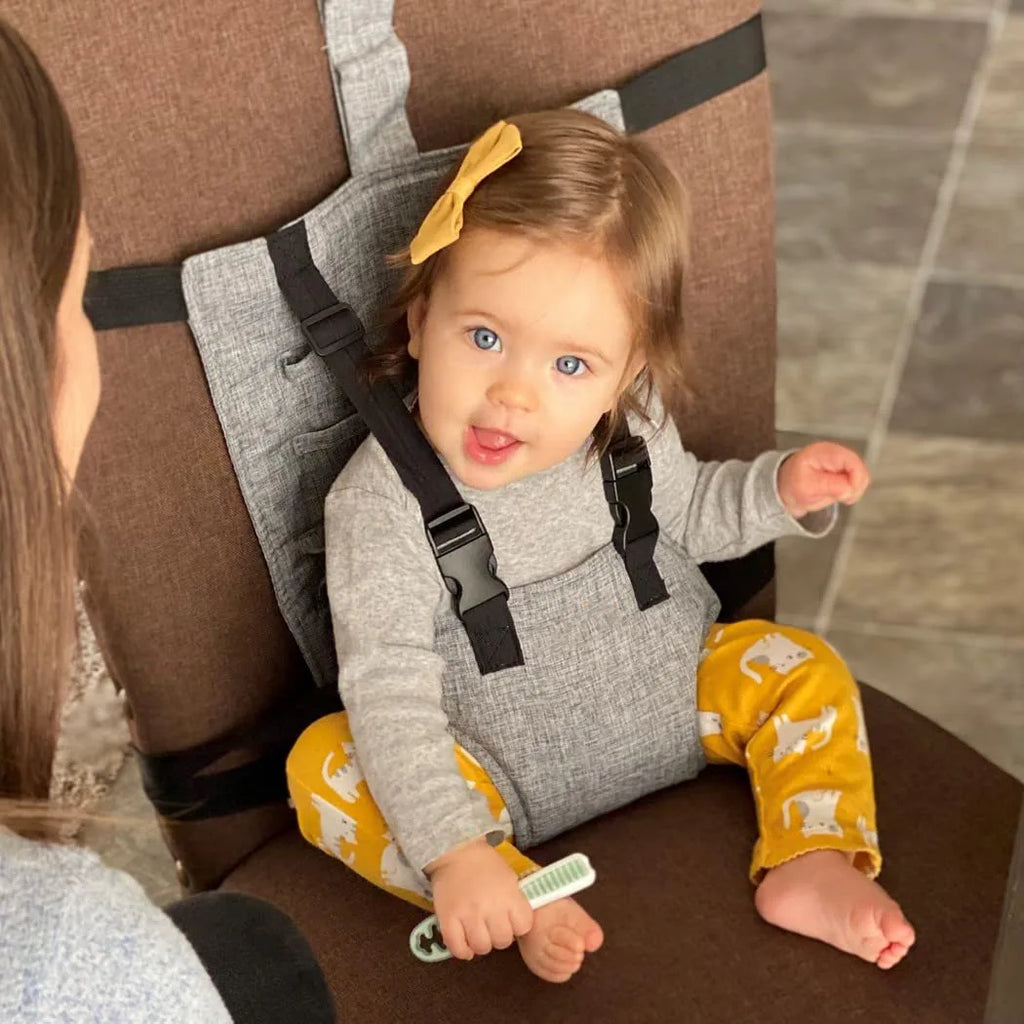 Travel Harness Seat Travel High Chairs for Babies Portable High Chair for Travel Baby Essentials Travel Gear Travel Highchair