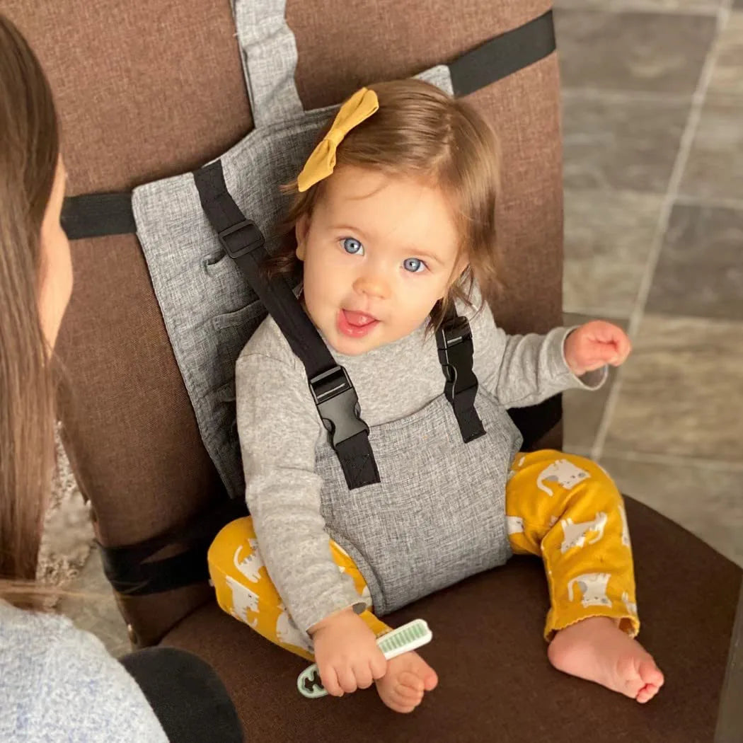 Travel Harness Seat Travel High Chairs for Babies Portable High Chair for Travel Baby Essentials Travel Gear Travel Highchair