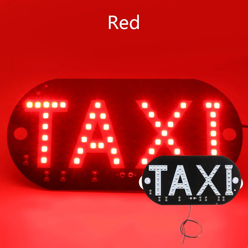 LED Taxi Light With/Without Switch 45SMD 2835 Car Signal Lamp Cab Indicator Light Panel Signal Beacon Windscreen Car Accessory
