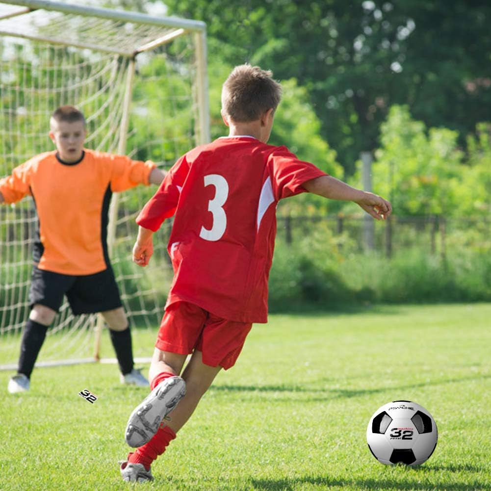 Traditional Soccer Balls Size 3 4 5 for Kids Youth Adults Indoor/Outdoor Backyard Park Play Games(Great Gift)