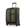 Cargo Max 21" Softside Carry on Spinner Luggage with Divider Pockets, Olive