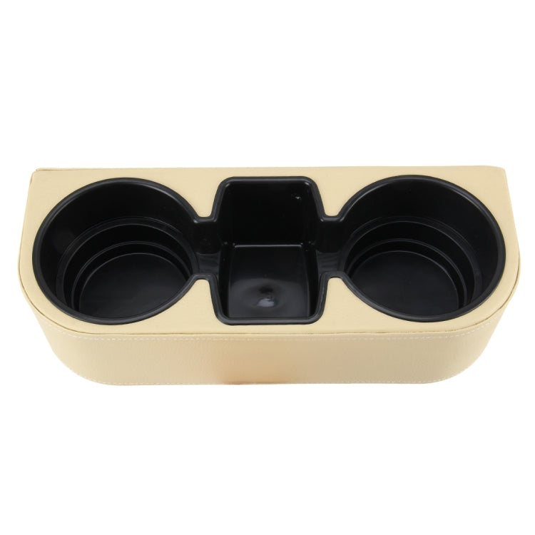 Car Seat Crevice Storage Box Cup Drink Holder Auto Pocket Stowing Tidying for Phone Pad Card Coin Case Car Accessories, Khaki, Brown, Black, Grey