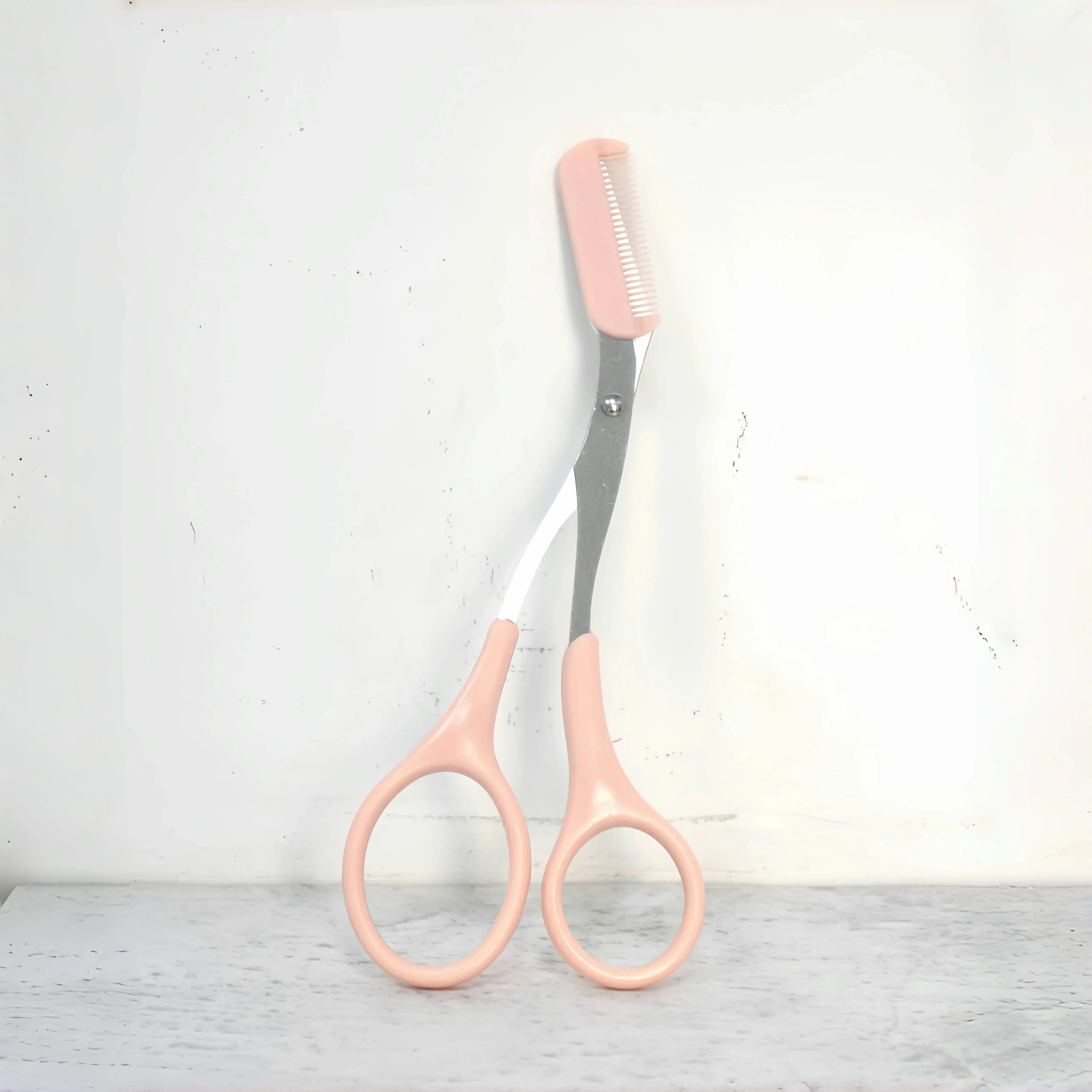 Eyebrow Trimming Scissors with Comb | Precision Brow Grooming Tool