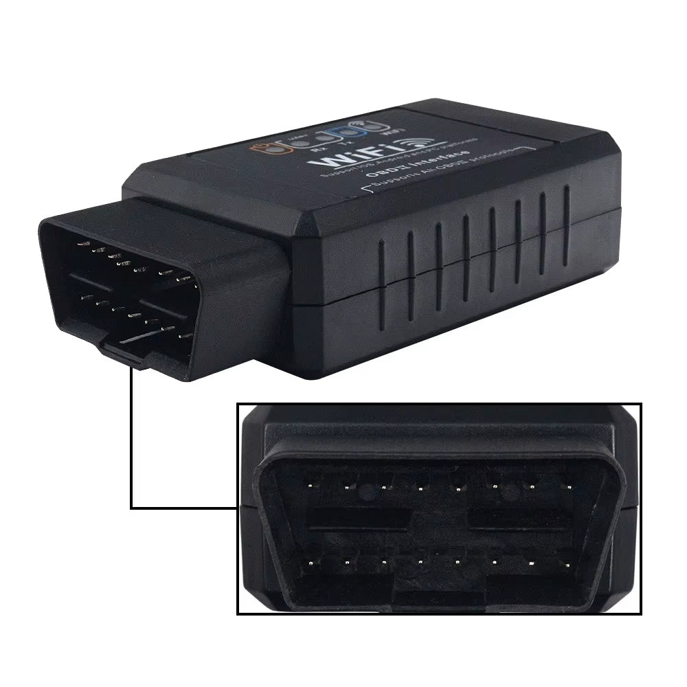 ELM327 WIFI V1.5 Car OBD2 Scanner Check Engine Light Diagnostic Tool Car Fault Detector Suitable for Ios and Android