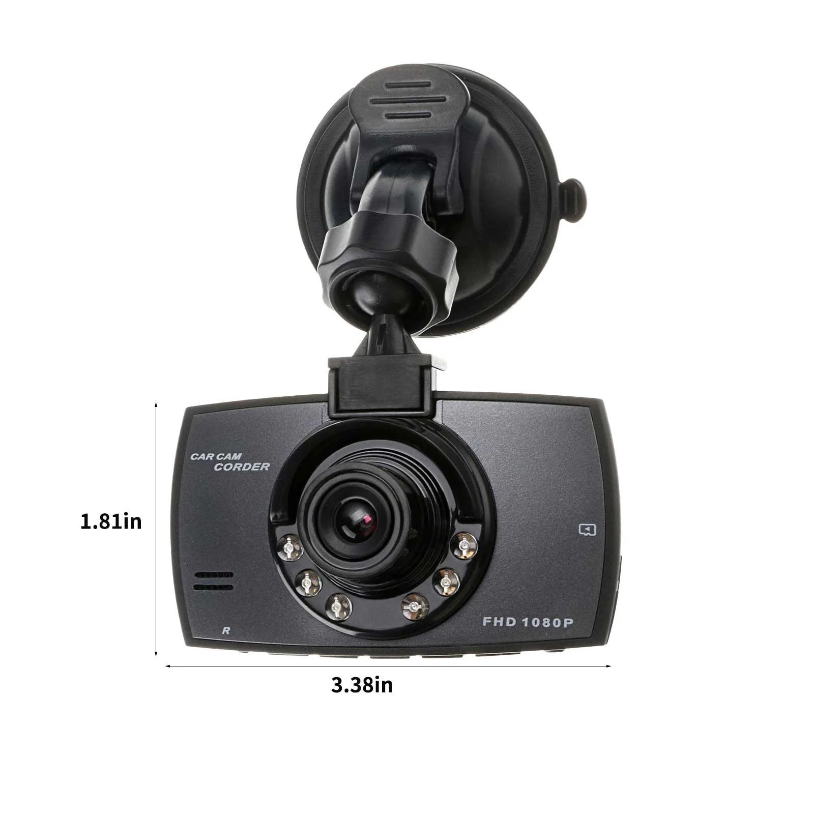 Dash Camera for Cars Super Night Vision Dash Cam Front and Rear with 720P Car Dashboard Camera with Parking Monitor Loop Recording Motion Detection 【2025】 Front Rear Dash Cam Loop Recording