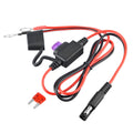 Motorcycle Car Battery Charger Cable Ring Terminal Harness Quick Disconnect Mp