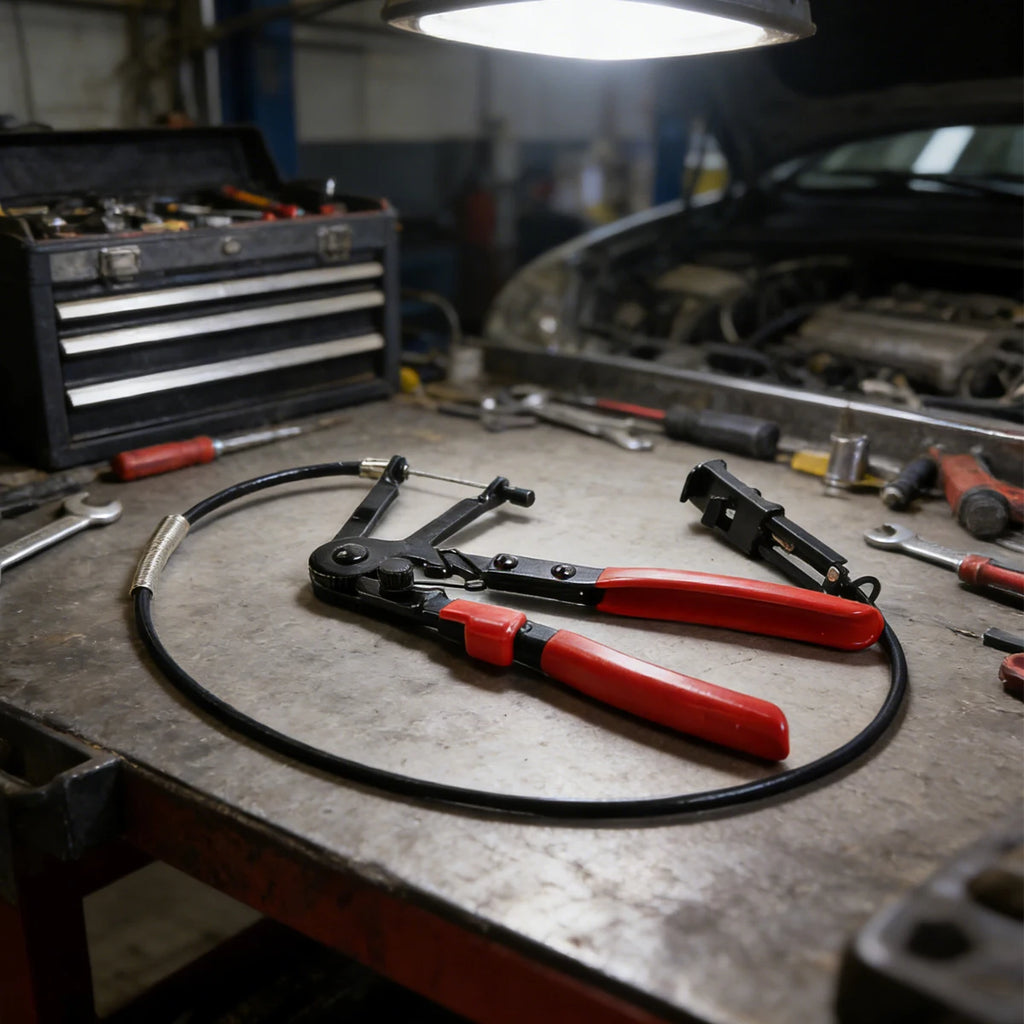Clamping Pliers Straight Hose Bundle Removal Automotive Mechanical Tools Car Disassembly Tool Garage Special Auto Maintenance