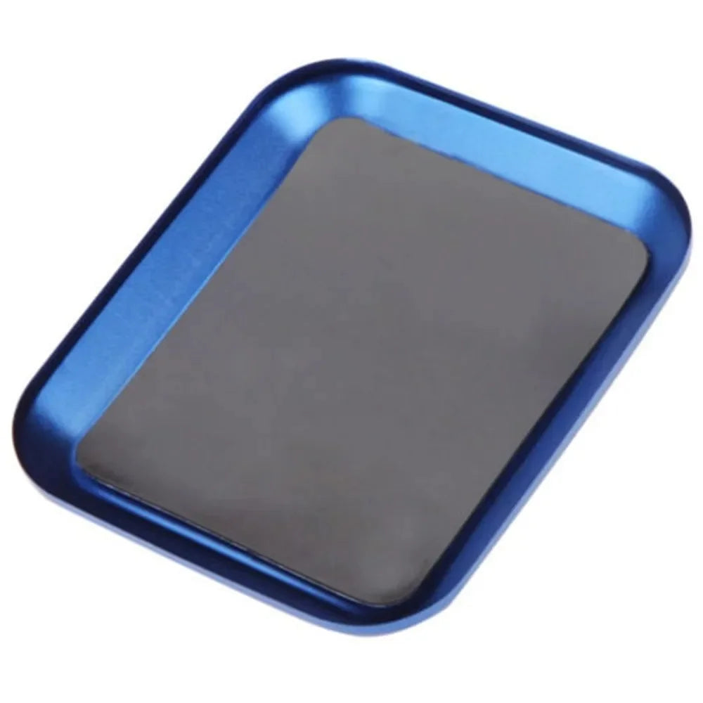 Aluminium Alloy Magnetic Screw Tray for RC Car Repair - Compatible with Axial SCX10, D90, D110 Models