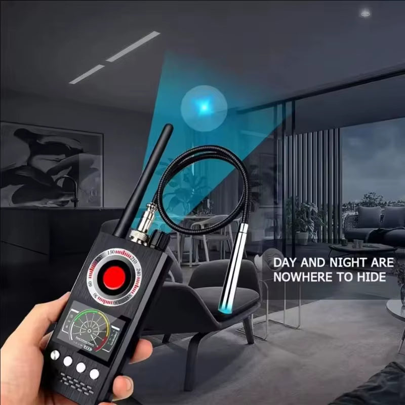 Professional anti Spy Camera Detector K68 Bug Scanner Security Protection RF Signal Cam Hidden Gadgets Car GPS Tracker Finder