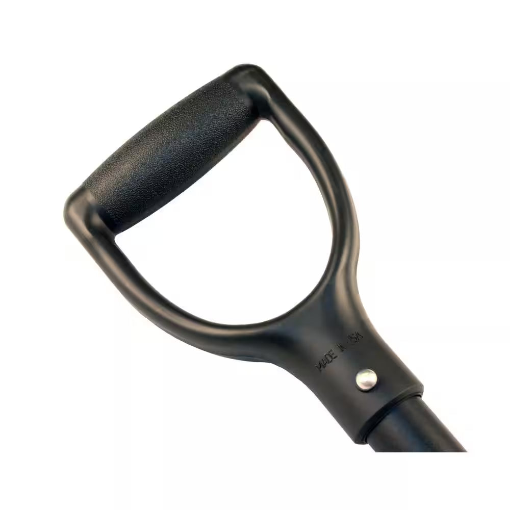 14-Gauge round Point Trunk Shovel with Poly D-Grip Handle