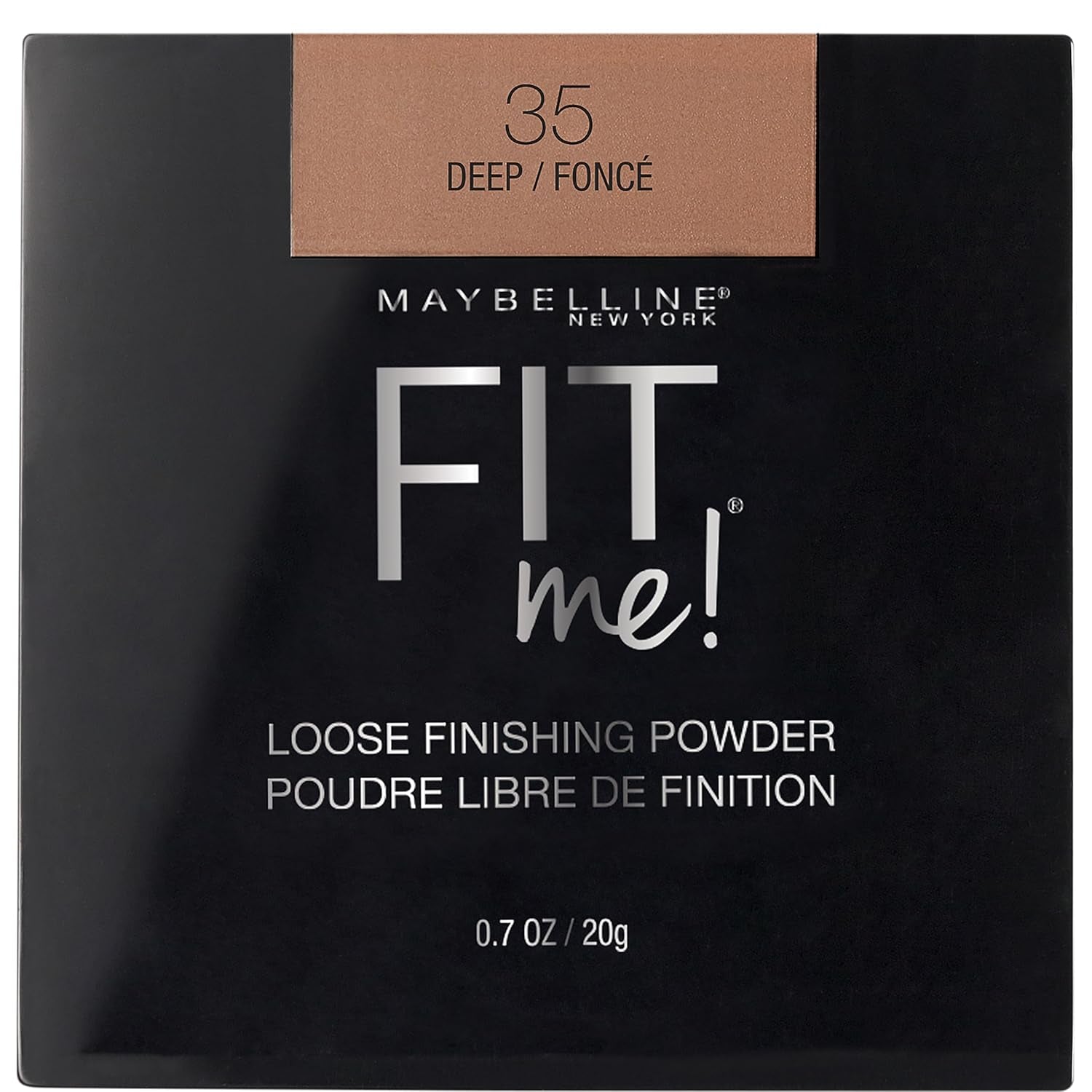 Maybelline Fit Me Loose Setting Powder - Lightweight Face Makeup & Finishing Powder in Light Medium - Flawless Finish, 1 Count