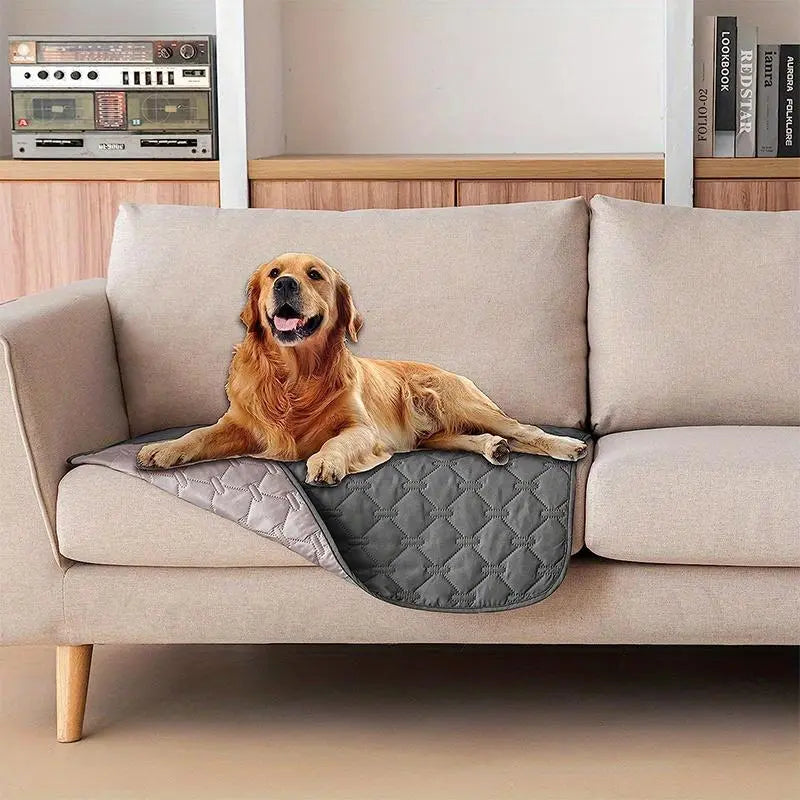 Double-Sided Waterproof Pet Bed Cover - 1 Count Pet Bed Protector for Dogs and Cats, Furniture Accessories, and Blankets