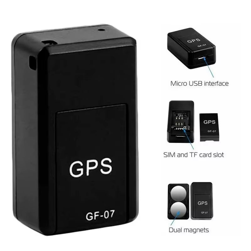 Mini Magnetic GF-07 GPS Cartracker Real Time Tracking anti Theft anti Locator Auto Strong Magnetic Mount SIM Message Positioner