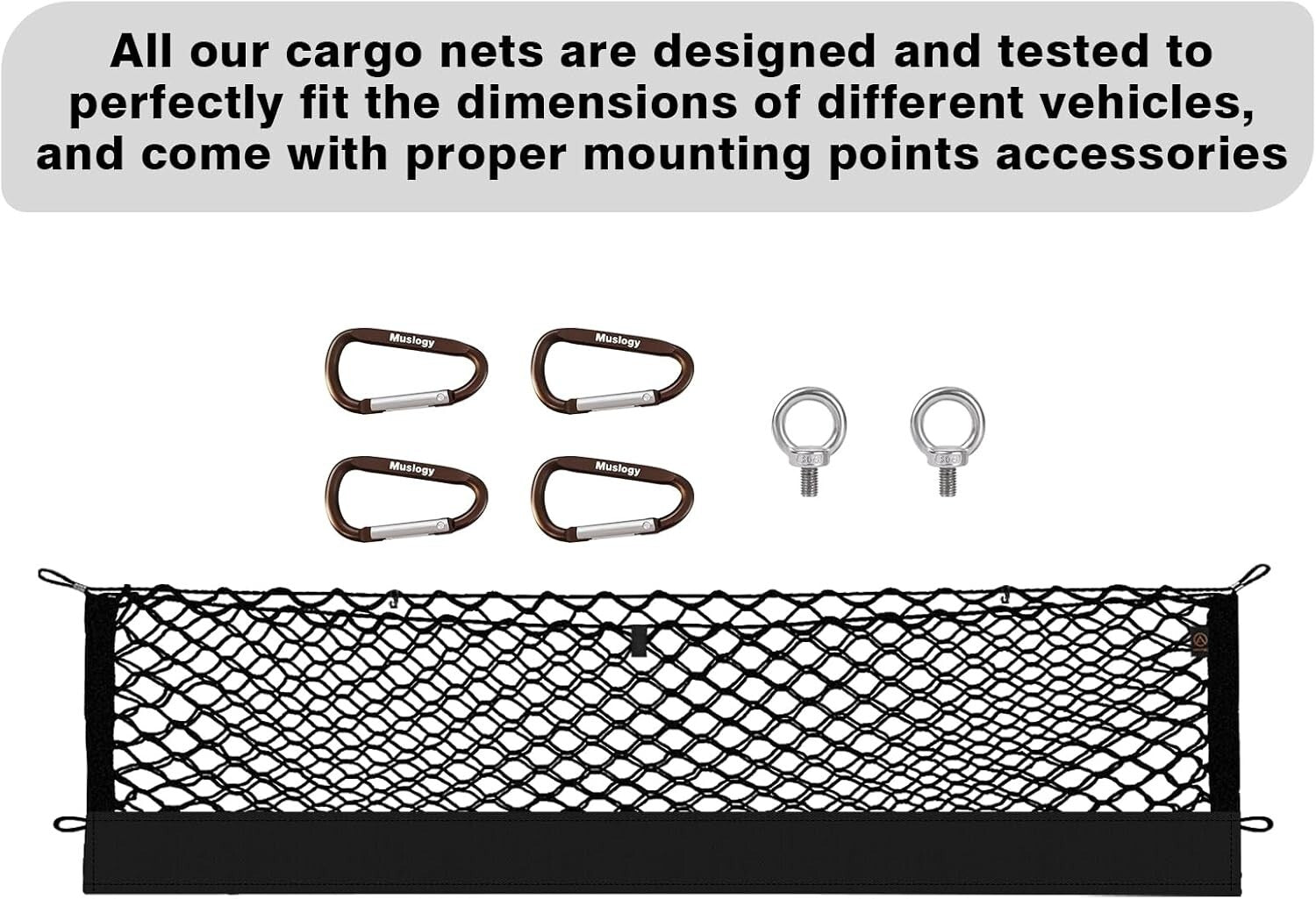 Truck Bed Cargo Net for Jeep Gladiator JT (2020-2025) - Premium Accessory