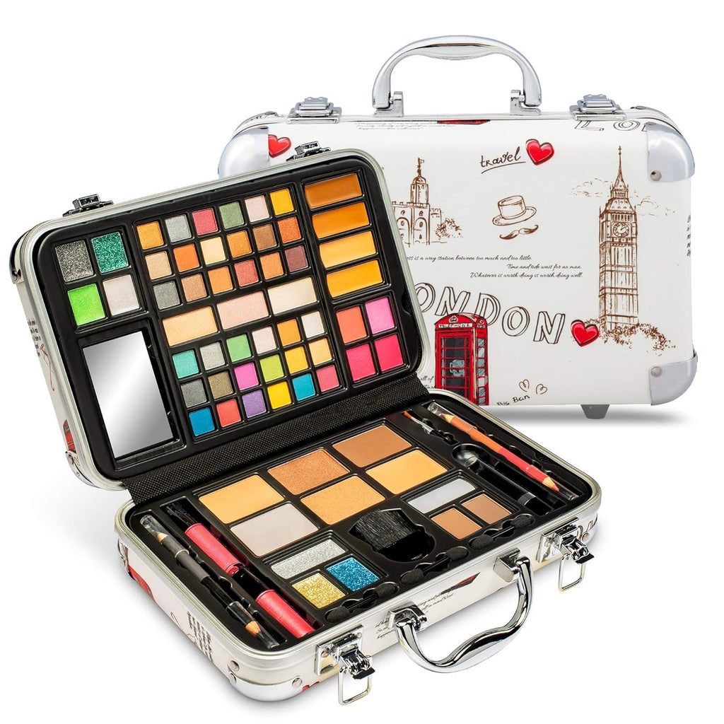 Ultimate Vokai Makeup Kit Gift Set - 41 Eye Shadows, 7 Body Glitters, Lip Essentials & More!