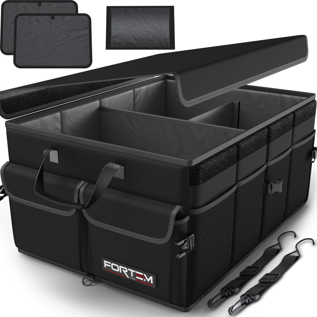 Fortem Collapsible Car Trunk Organizer and Storage Solution
