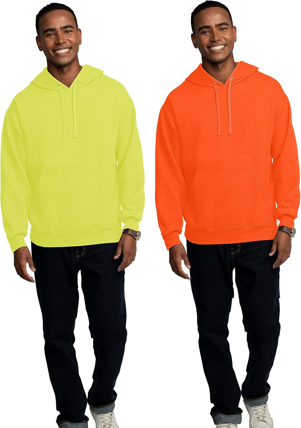 Fruit of the Loom Eversoft Fleece Full Zip Hoodie Sweatshirt