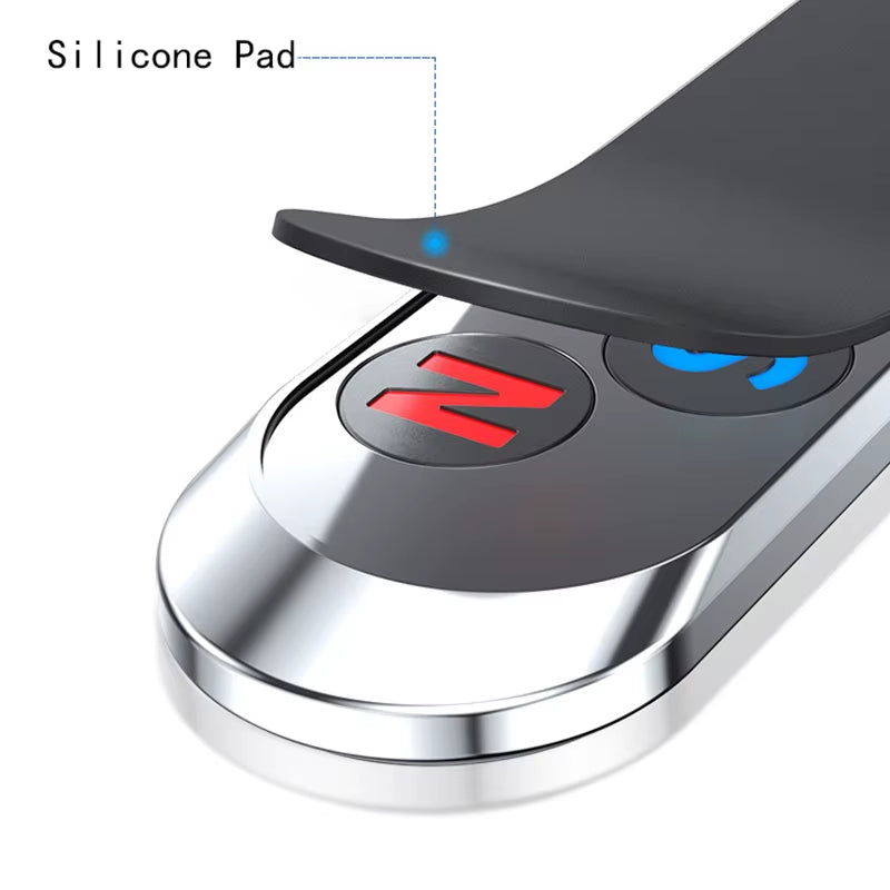Compact Magnetic Car Phone Holder with Nano-Markers Glue - 9x2.4mm N40 Strong Magnets