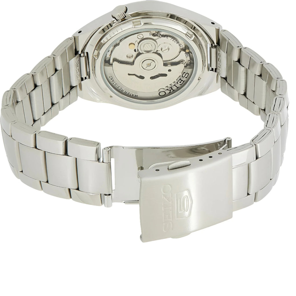 Seiko Men'S 5 Automatic SNK615K Blue Stainless-Steel Automatic Dress Watch