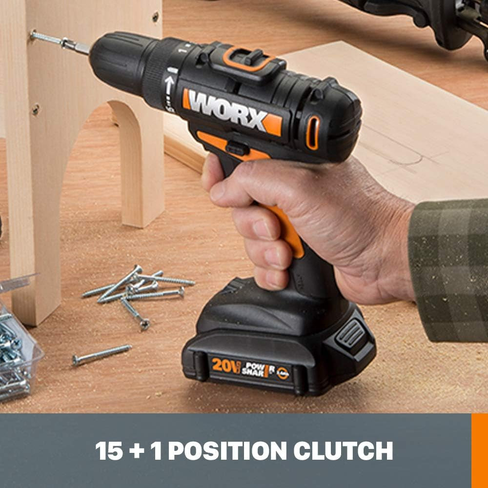 Worx WX101L.9 20V Cordless Drill & Driver - Powerful and Versatile Tool Only