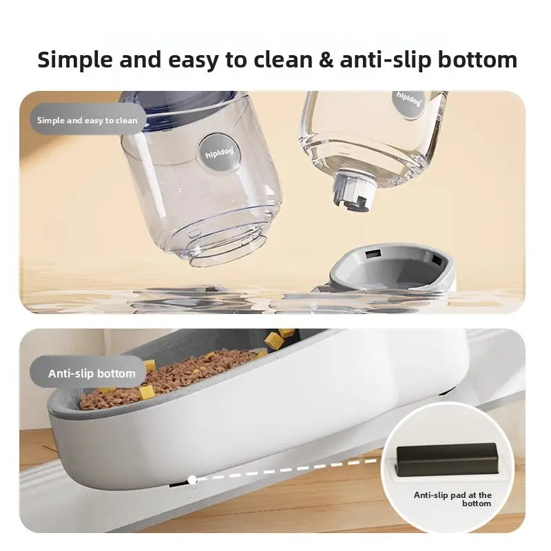 Automatic Electric Pet Water Dispenser and Food Bowl for Dogs and Cats - Large Capacity Pet Supplies