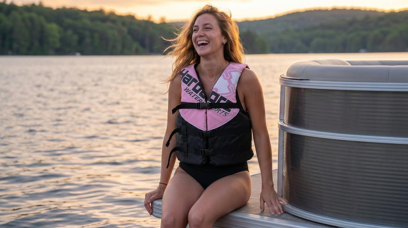 Hardcore Coast Guard Type III PFD for Youth Child Teen Adult; Life Vest Flotation Device; Life Jacket Paddle Vest for Big Kids, Jet Ski, Wakeboard, Hardshell Kayak Life Jacket