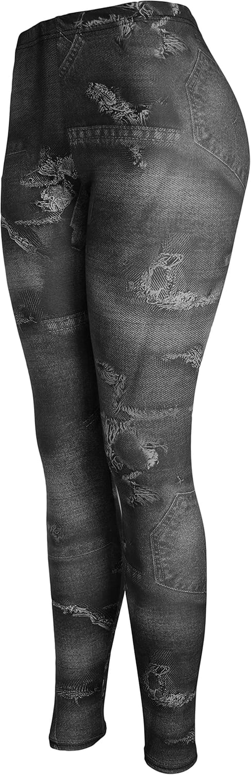 Boutique4Divas Kmystic Women'S Cotton Blend Basic Workout Fun Printed Leggings