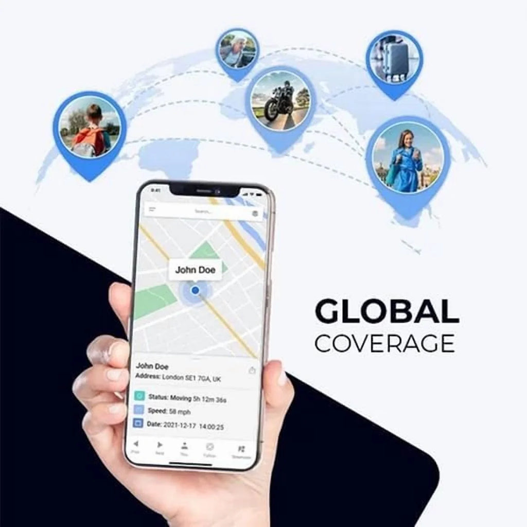Easyfind Mini GPS Tracker for Vehicles, Mini Worldwide GPS Tracker, Car Locator Tracker, Car Vehicle Tracking Anti-Lost Locator for Tracking System