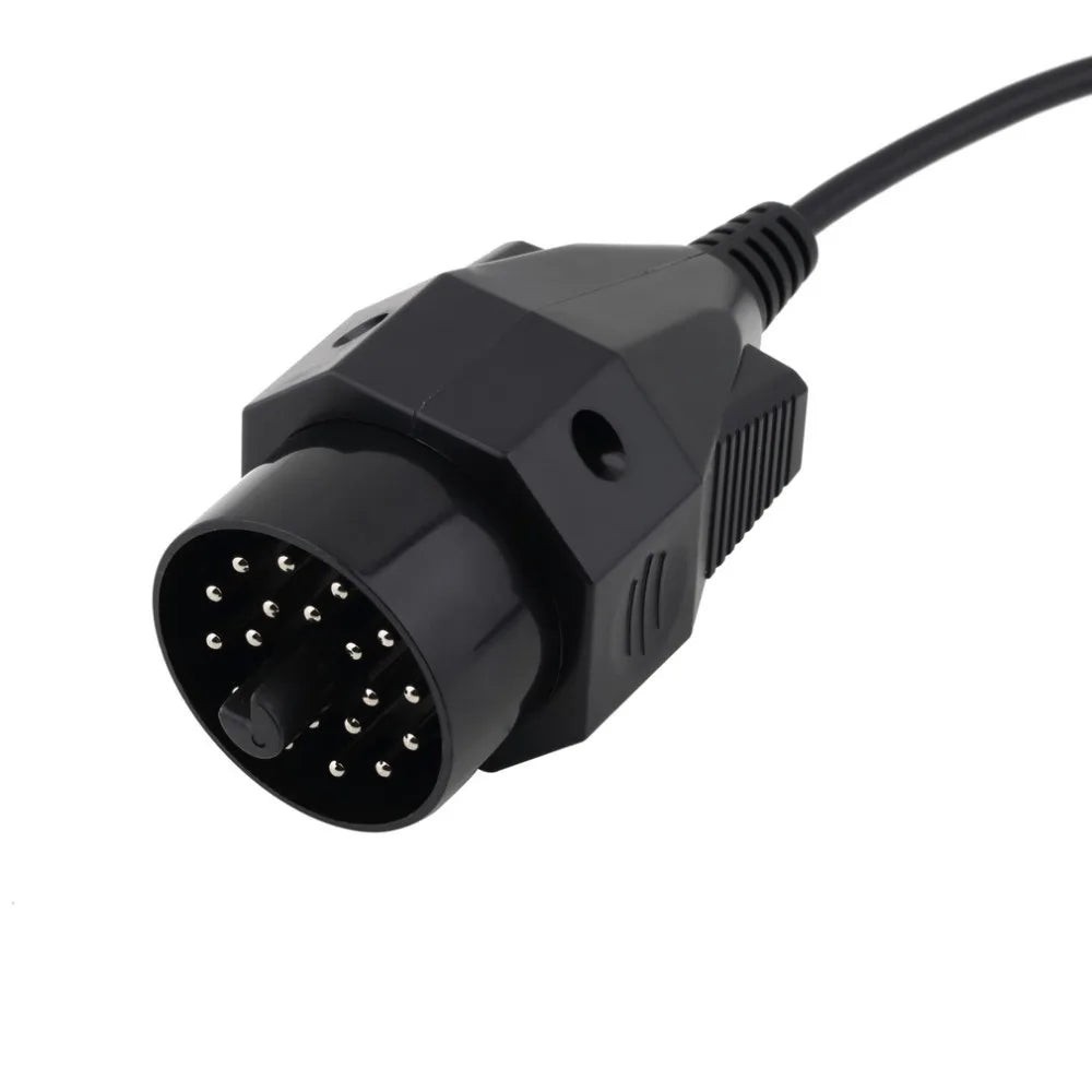 For B.MW 20Pin OBD II OBD Adapter for B.MW 20 PIN to OBD2 16 PIN Female Connector E36 E39 X5 Z3