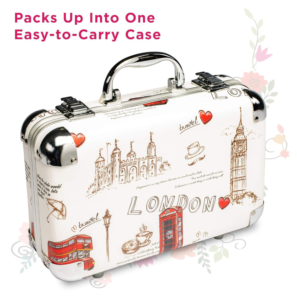 Ultimate Vokai Makeup Kit Gift Set - 41 Eye Shadows, 7 Body Glitters, Lip Essentials & More!