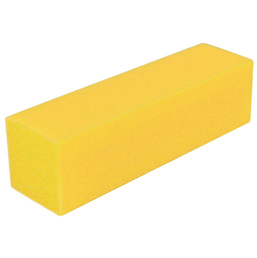 Forpro Ultra Gold Buffing Block - 240 Grit, Four-Sided Nail Buffer for Manicure & Pedicure, 20-Count, 3.75" L x 1" W x 1" H