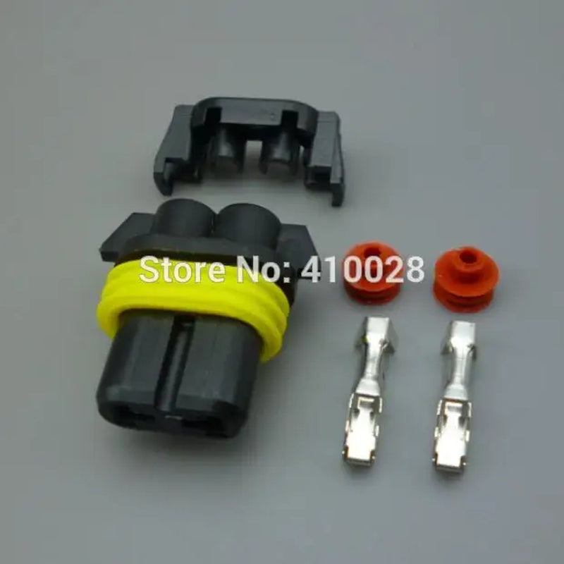 Shhworldsea 9006 HB4 Female Plastic Socket Bulb Socket Hid DIY Connector