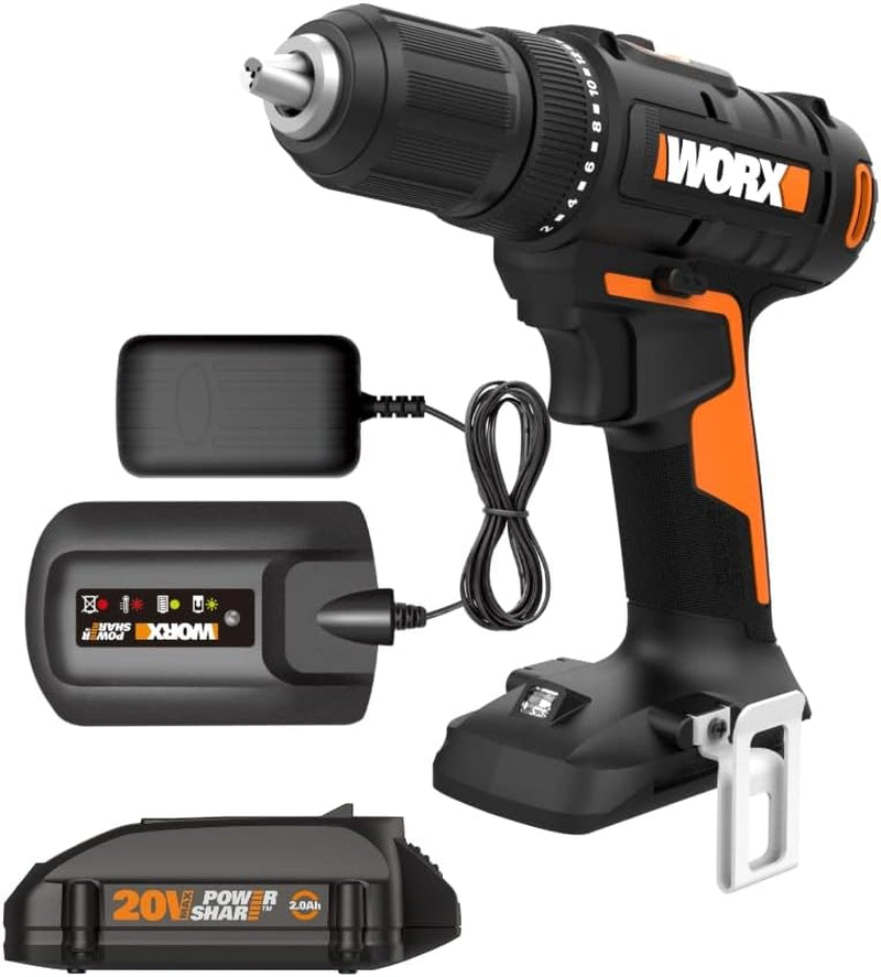 Worx WX101L.9 20V Cordless Drill & Driver - Powerful and Versatile Tool Only