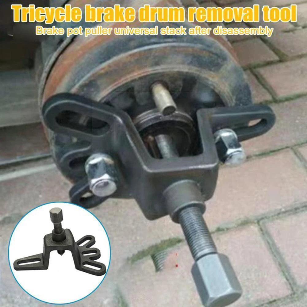 Universal Brake Drum Puller Tool Handheld 4 Hole Wheel Hub Puller Special Removal Tool for Motorcylce Tricycle Accessories