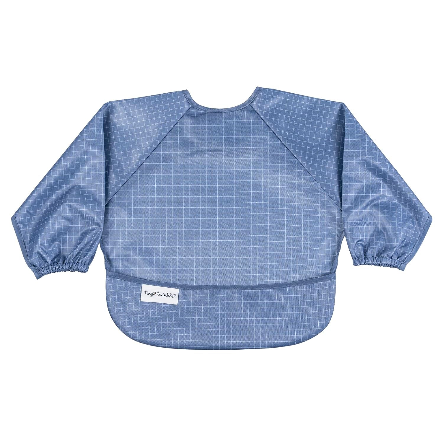 Tiny Twinkle Long Sleeve Bib for Babies & Toddlers | Waterproof Smock Bib for Eating | Machine Washable & Mess-Proof Feeding Essentials | Newborn Shower Gift (Dinosaur, 2-4Y)