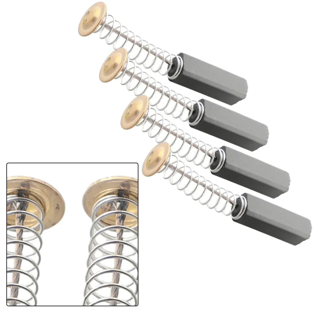 Carbon Brushes Motor Carbon Brushes Tool Automation Carbon Drills Drives Durability Electric Mechanical 6Mm*6Mm*20Mm