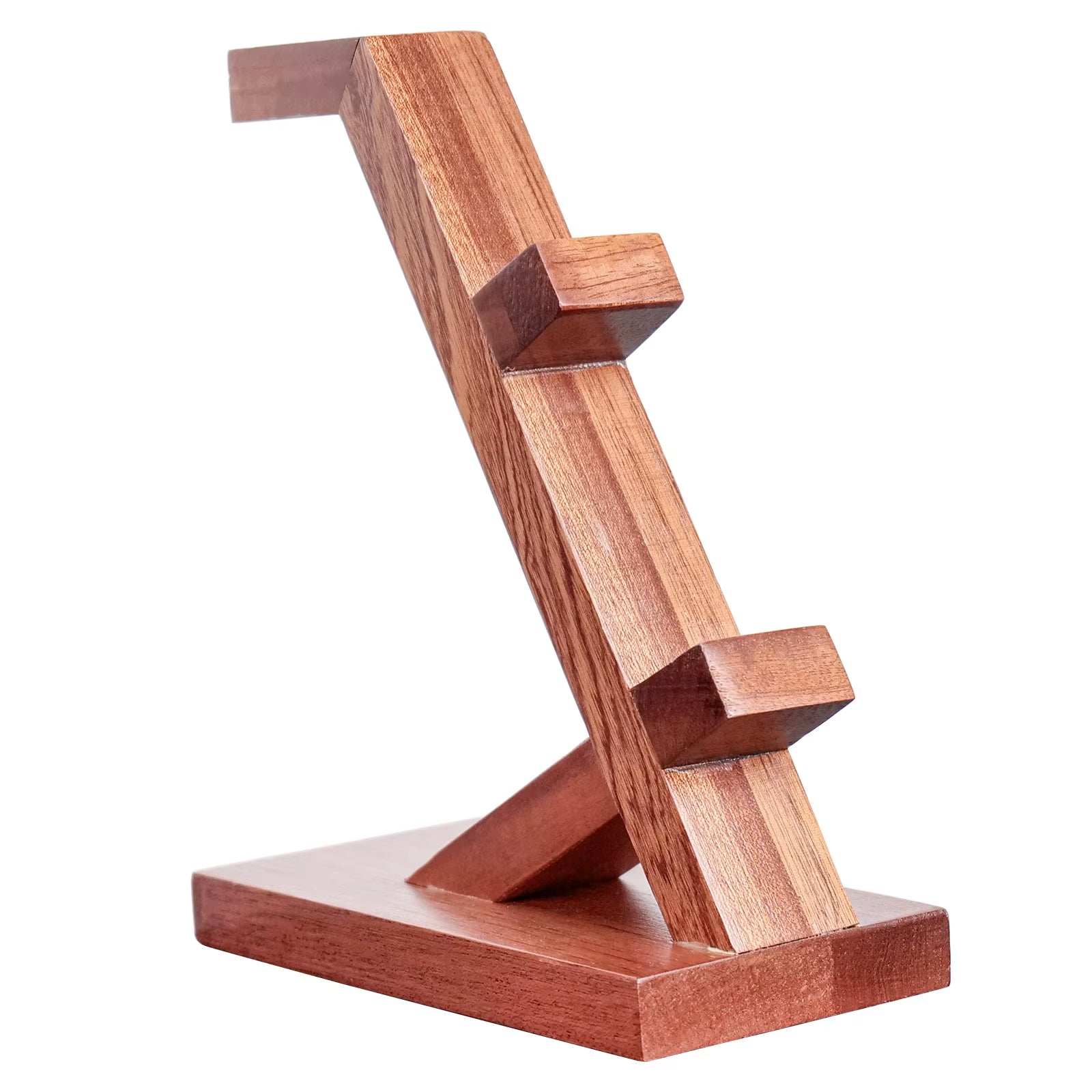 Stylish Wood Headphone Stand - Perfect Gaming Headset Holder & Accessory Gift for AirPods, PS5, Xbox