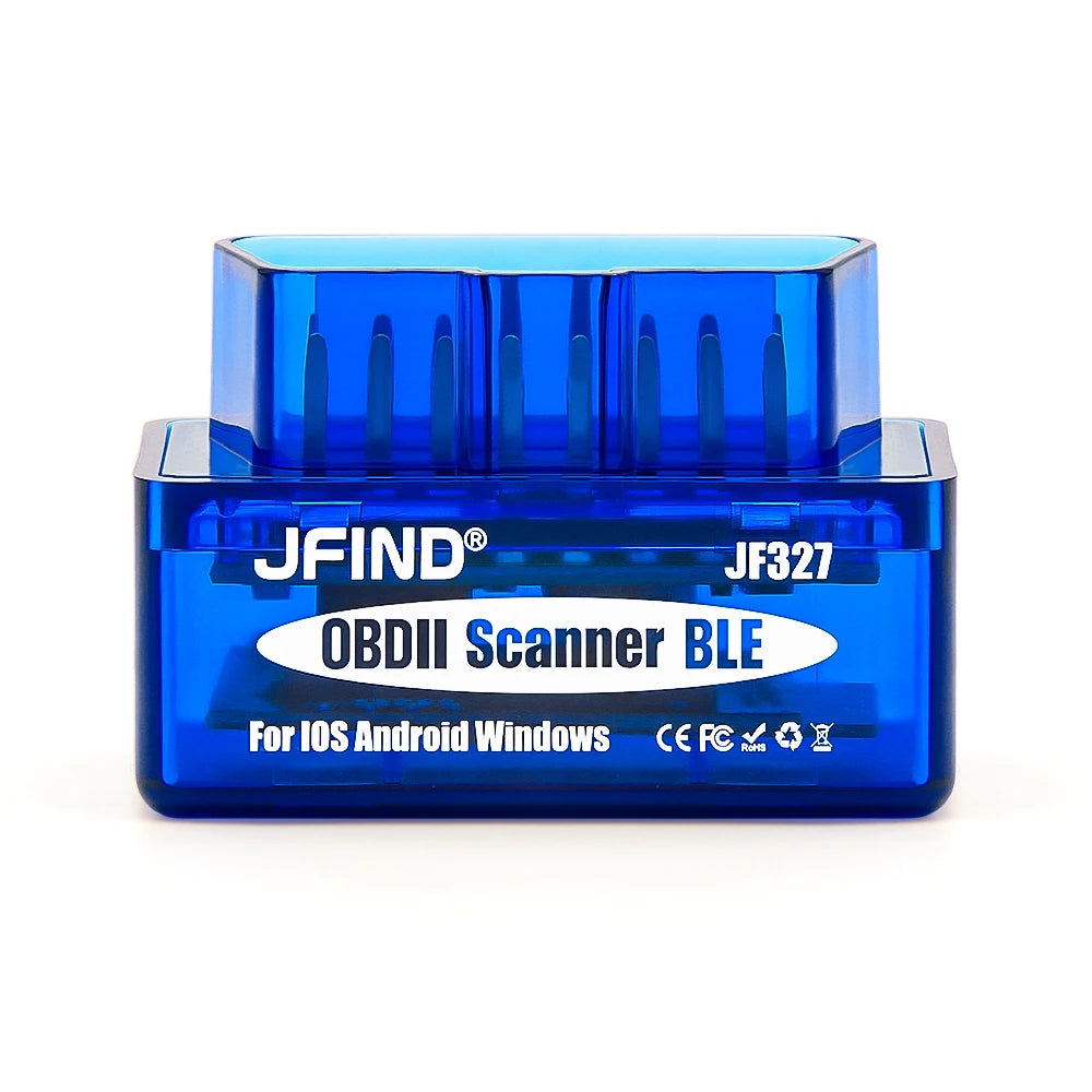 JFIND JF327 BLE ELM327 OBD 2 OBD2 Car Diagnostic Tools PIC18F25K80 Bluetooth 5.1 for Android/Ios Car Scanner PK Vgate KONNWEI