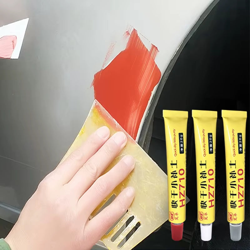 Automotive Refinishing Coating and Scratch Repair Putty Filler Set for Quick Drying and Smooth Car Body Restoration