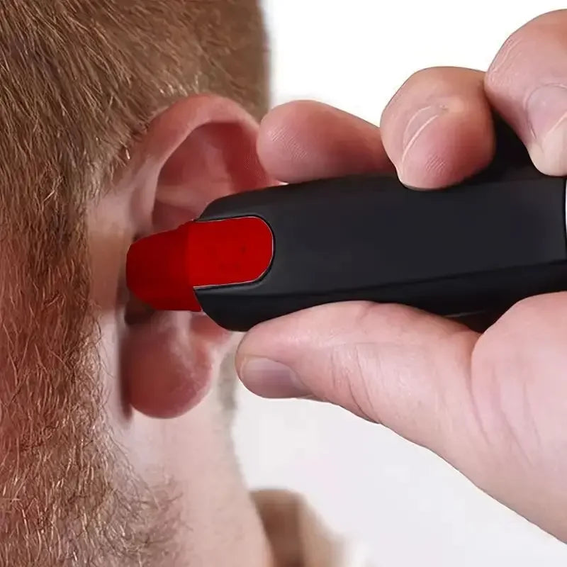 Cordless Nose and Ear Hair Trimmer for Painless Facial and Eyebrow Grooming, Nose and Ear Cleaning Trimmer Razor