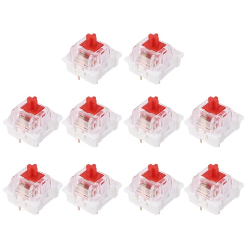 10 Pieces Keyboard Replacement Parts Compatible for Cherry MX Gateron Mechanical Keyboard LED Switches 3Pin Durable