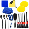 Car Detailing Brush Set: Comprehensive Auto Cleaning Kit for Vents, Gaps, and Air Outlet Maintenance