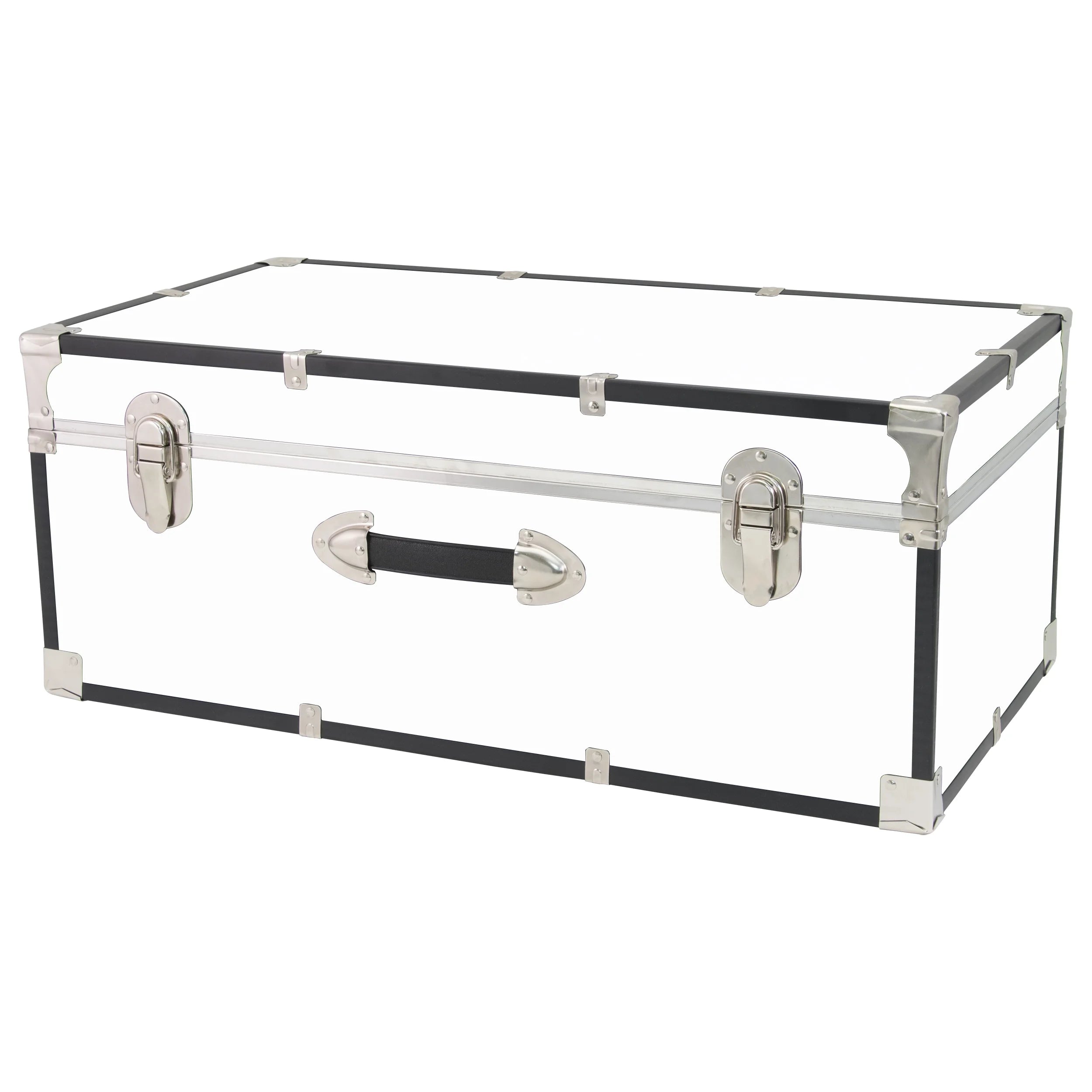 30" Storage Trunk, White