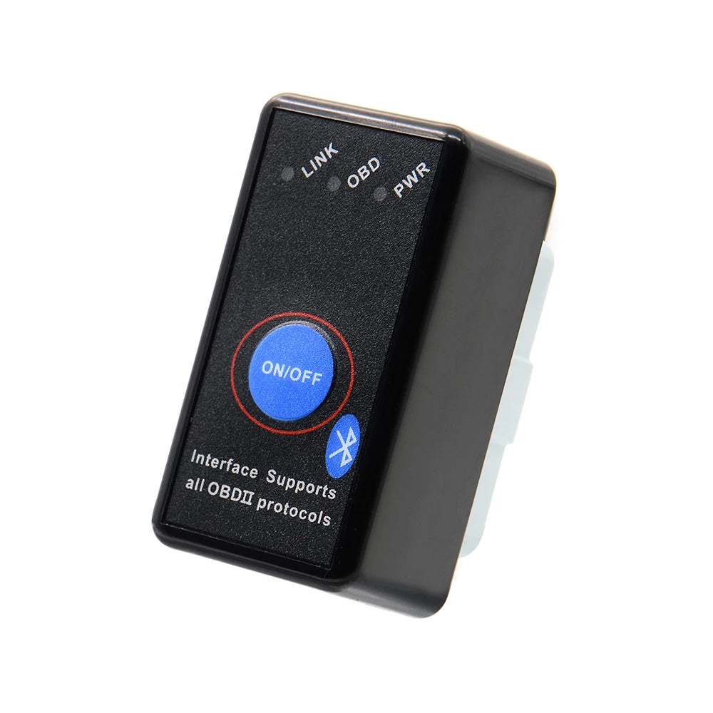 Bluetooth V2.1 Mini Elm327 Obd2 Scanner OBD Car Diagnostic Tool Code Reader for Android Windows Symbian English