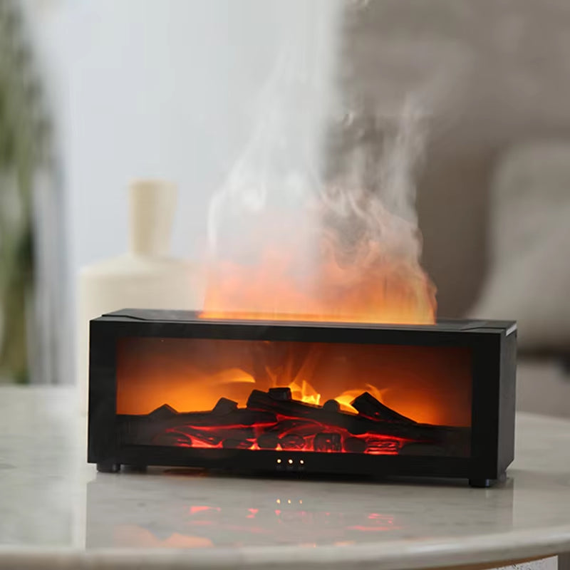 Elegant Waterless Essential Oil Diffuser & Humidifier with LED Light and Remote Control - Perfect Home Gift!