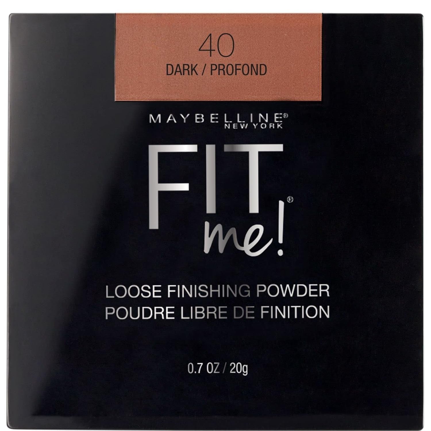 Maybelline Fit Me Loose Setting Powder - Lightweight Face Makeup & Finishing Powder in Light Medium - Flawless Finish, 1 Count