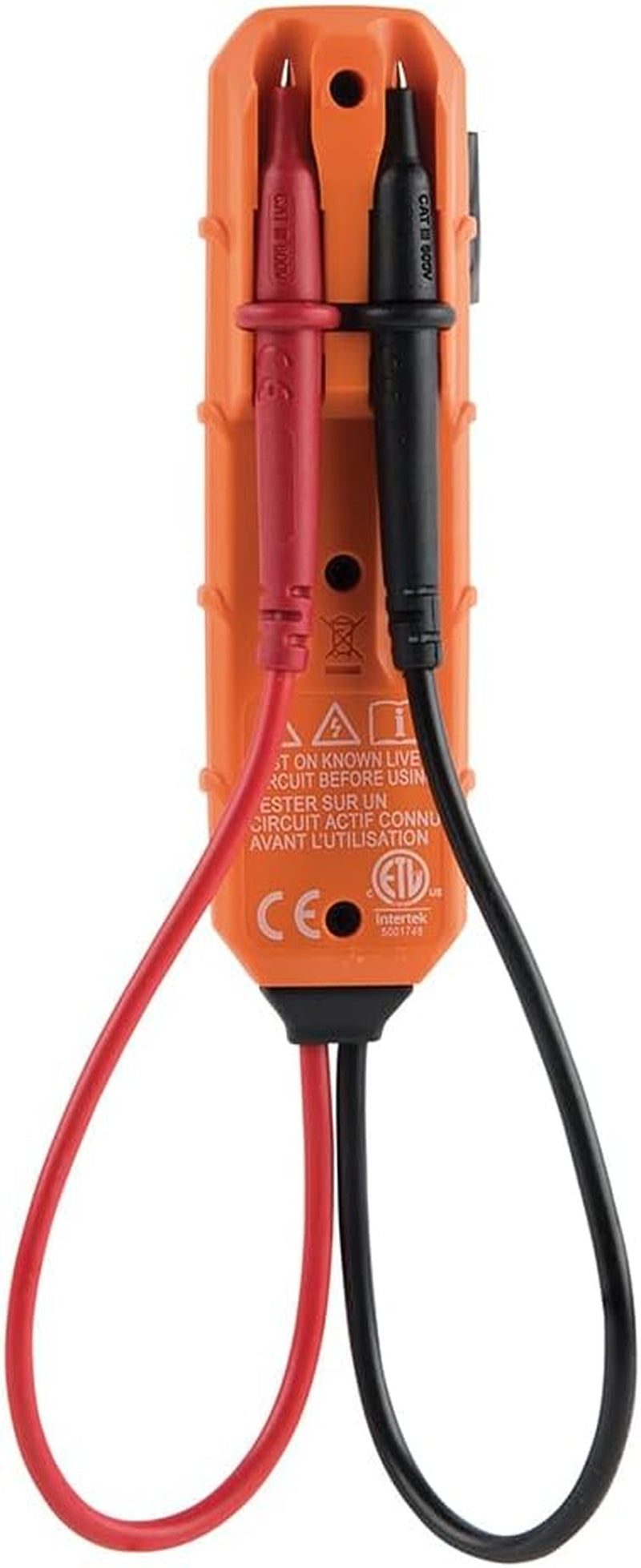 Klein Tools NCVT3PKIT Dual-Range Non-Contact Voltage Tester & Flashlight - Essential AC/DC Electrical Test Kit