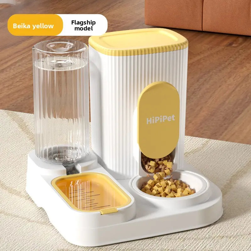 Automatic Electric Pet Water Dispenser and Food Bowl for Dogs and Cats - Large Capacity Pet Supplies